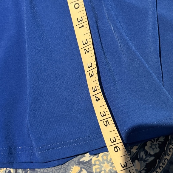 Blue fully lined dress - Picture 6 of 8